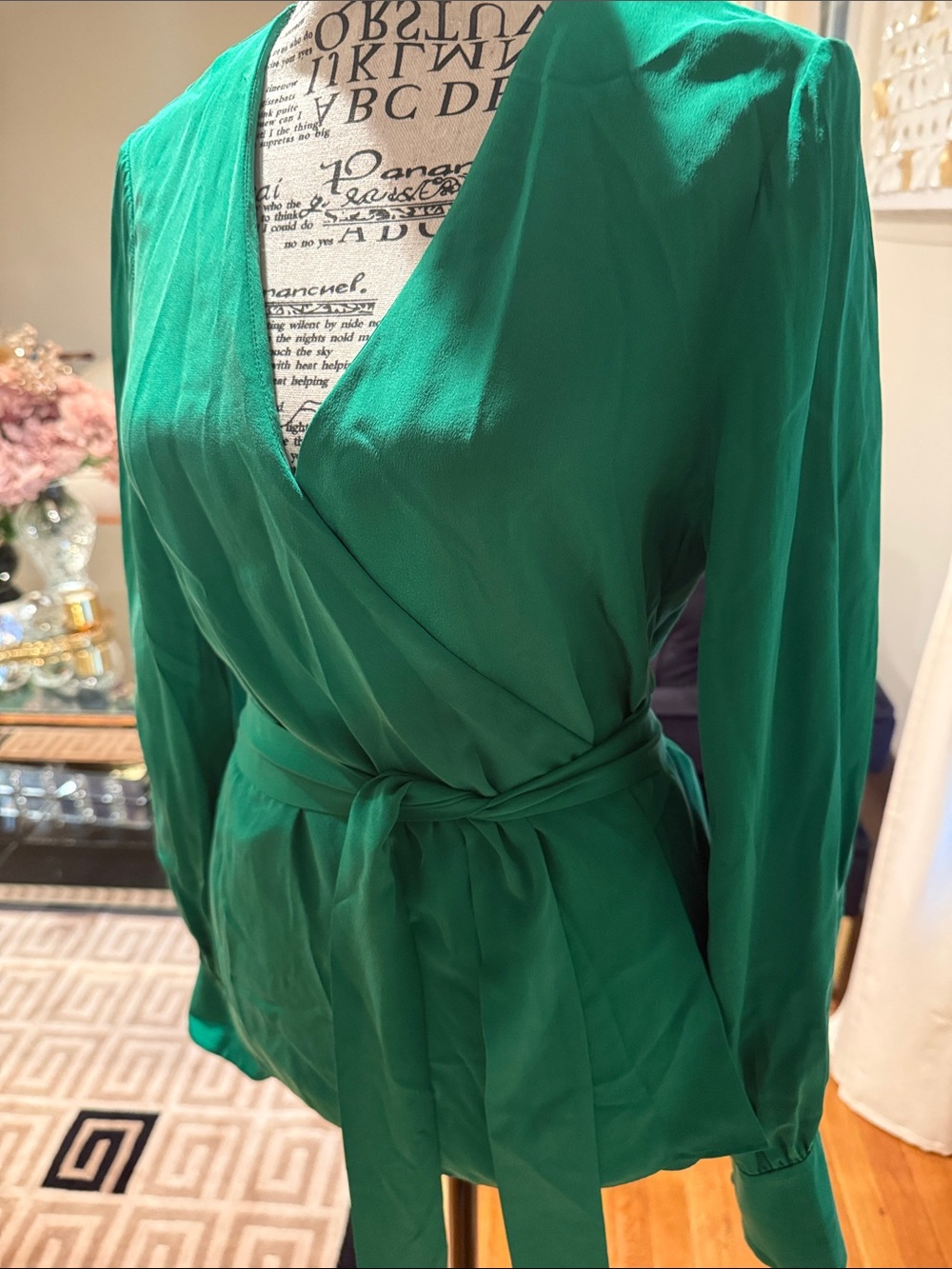 Intermix silk top - Picture 3 of 9